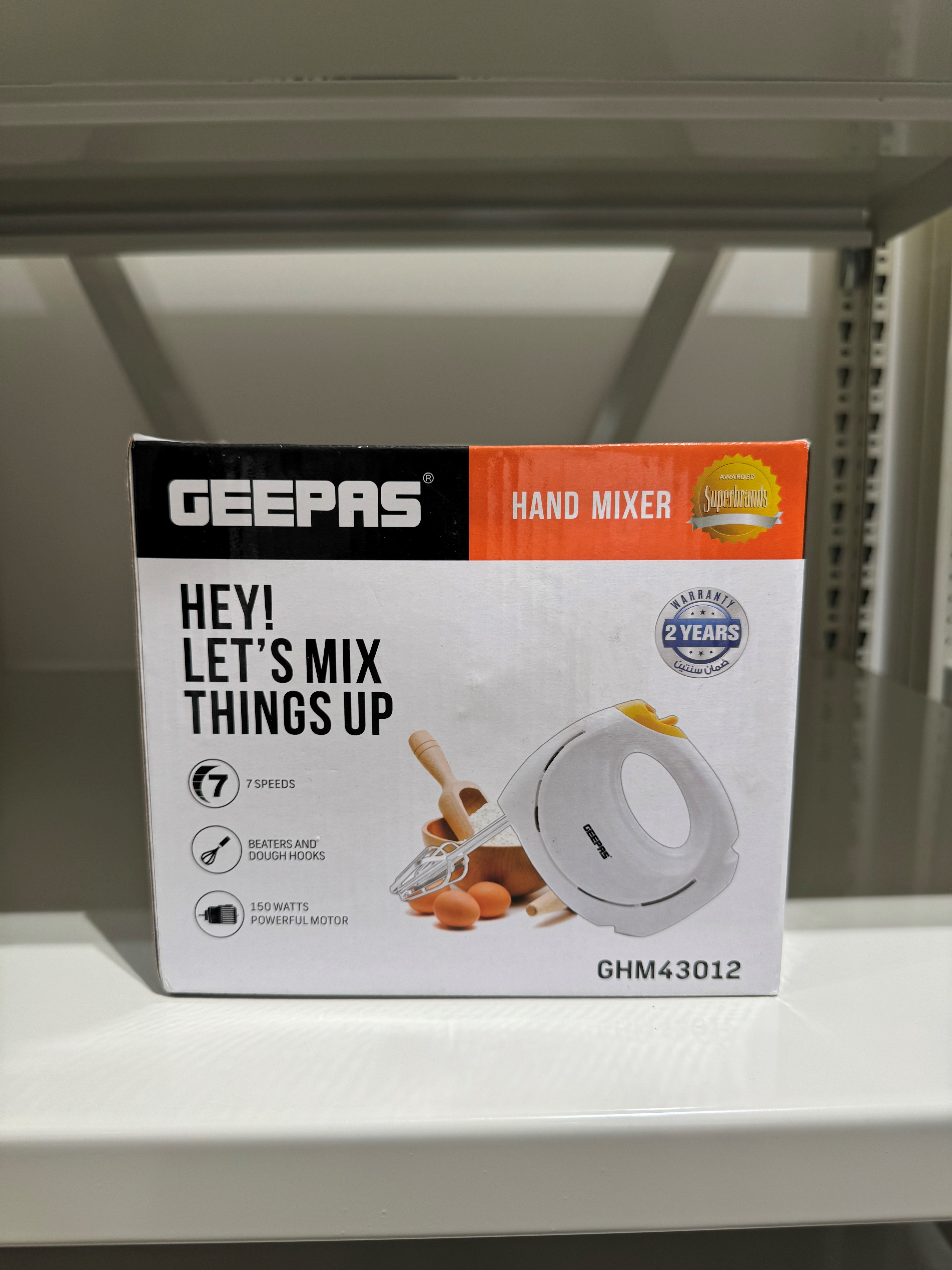 Imagen oficial de Hand mixer publicada por OECD