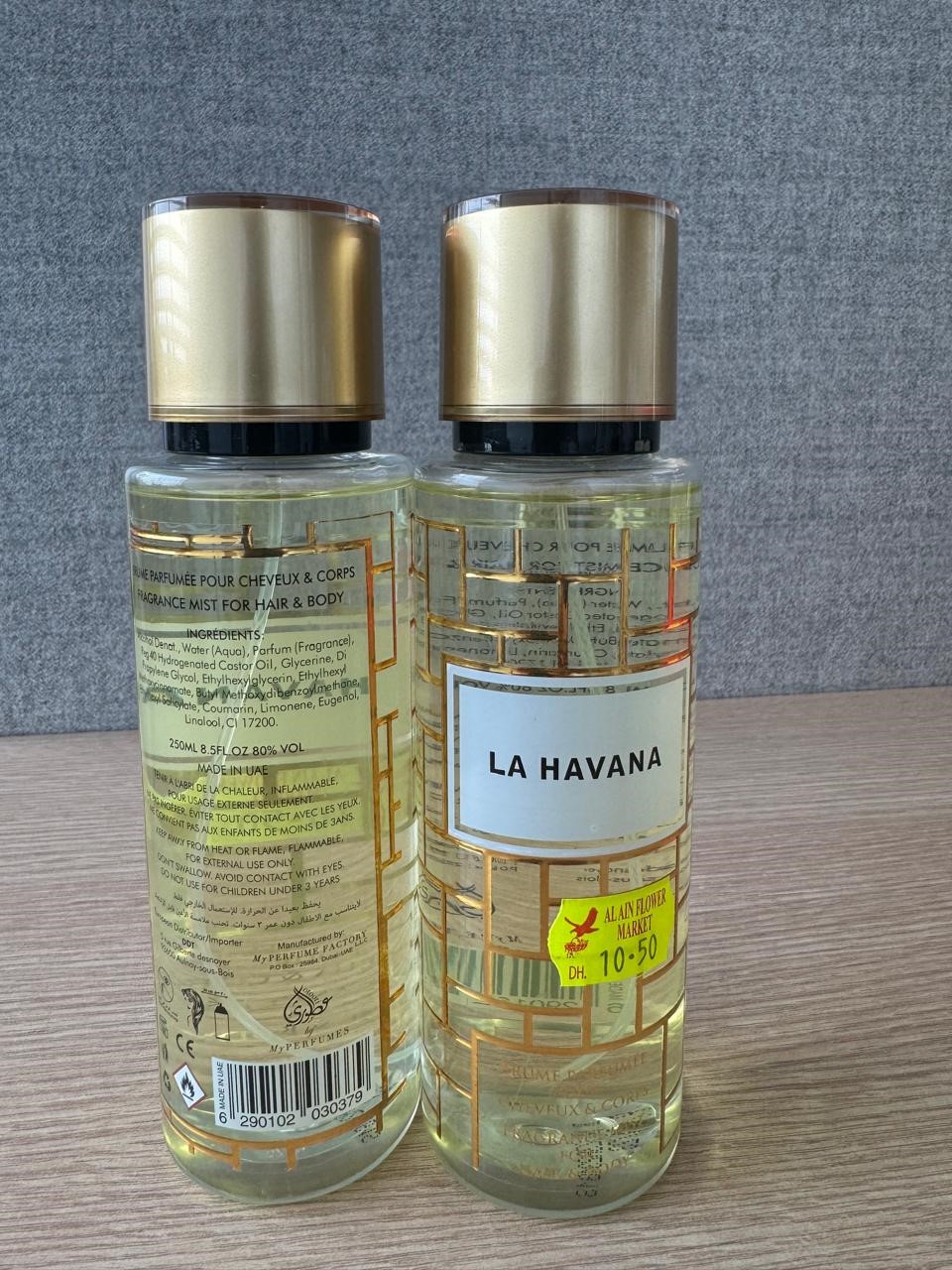 Imagen oficial de La Havana Brume Perfume publicada por OECD