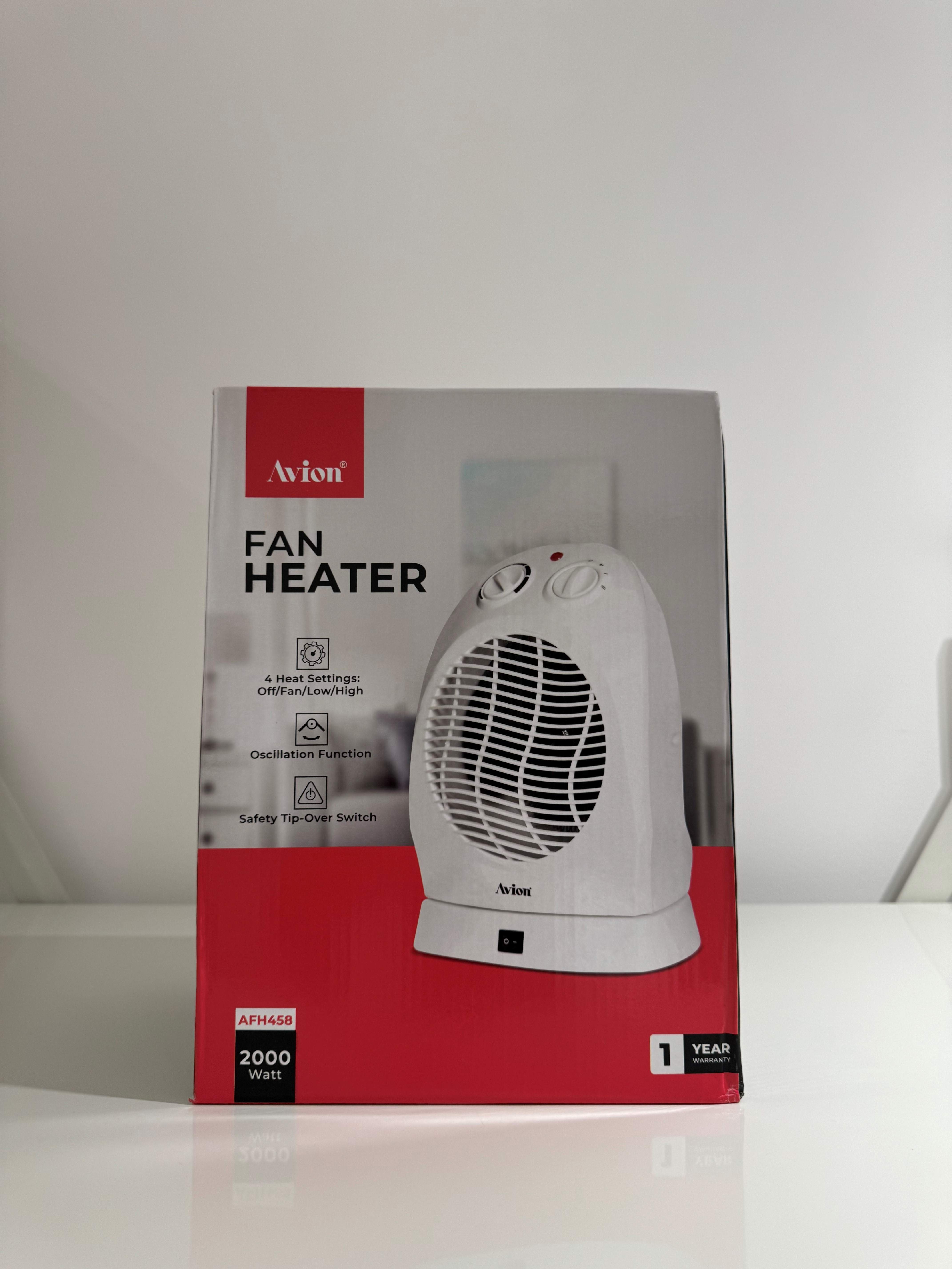 Imagen oficial de Fan heater publicada por OECD