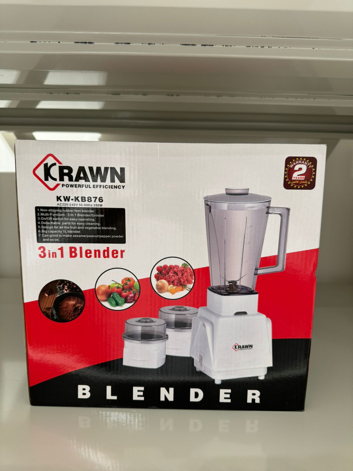 Imagen oficial de 3 in 1 Blender publicada por OECD