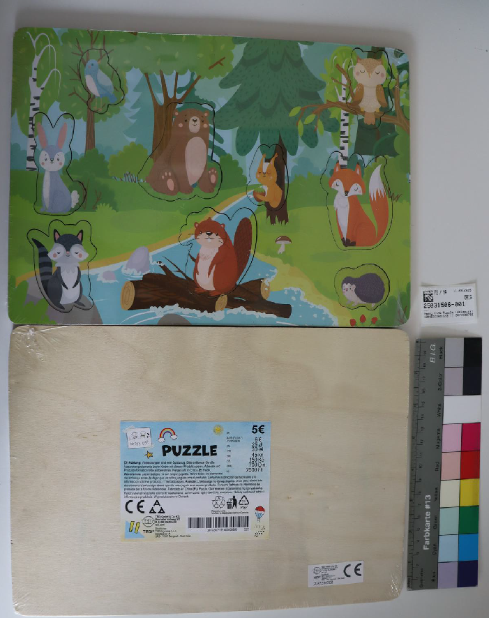Imagen oficial de Wooden puzzle ; TEDi Happy Kids ; Puzzle publicada por OECD