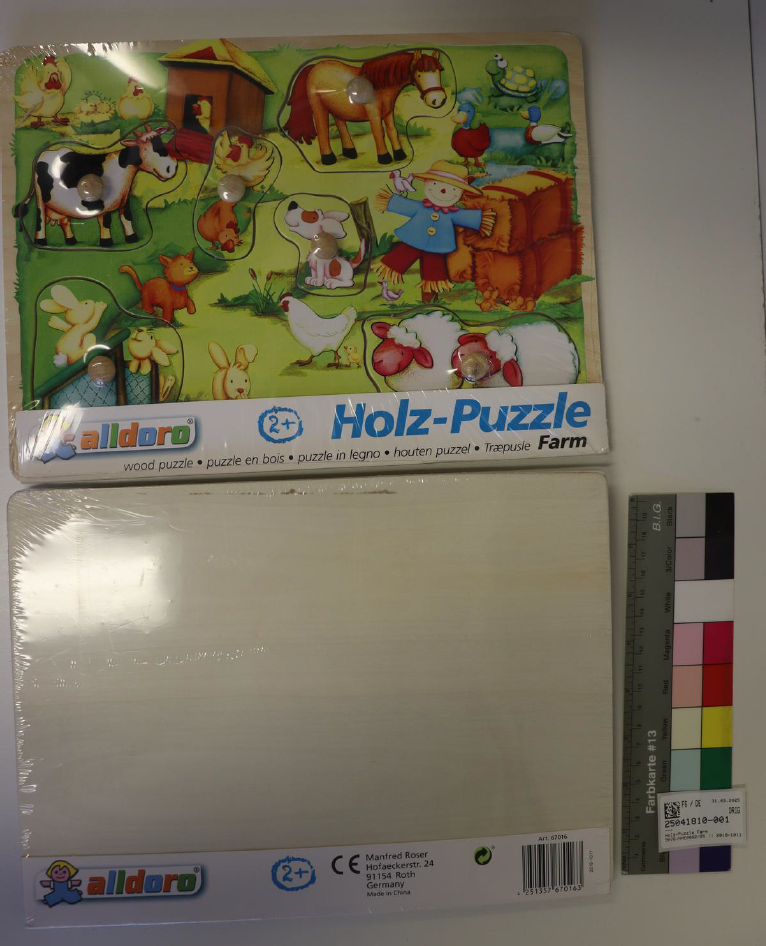 Imagen oficial de Wooden puzzle ; alldoro ; Holz-Puzzle publicada por OECD 2