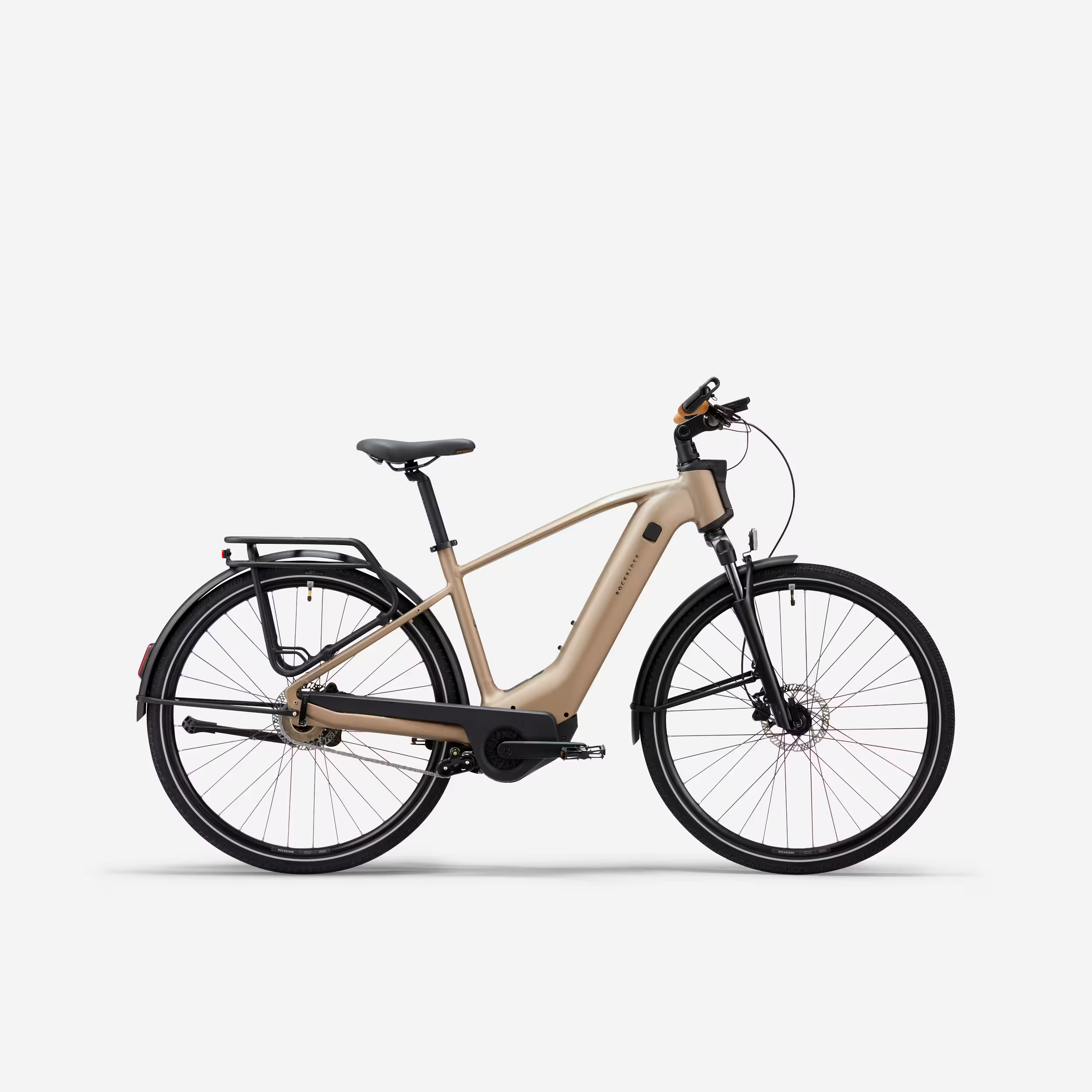 Imagen oficial de Electric bicycle ; Riverside,Rockrider ; E-Bike SUV Trekkingrad 28 Zoll E-ACTV 900 LF Automatik Owuru ( und E-ACTV 900 HF) publicada por OECD