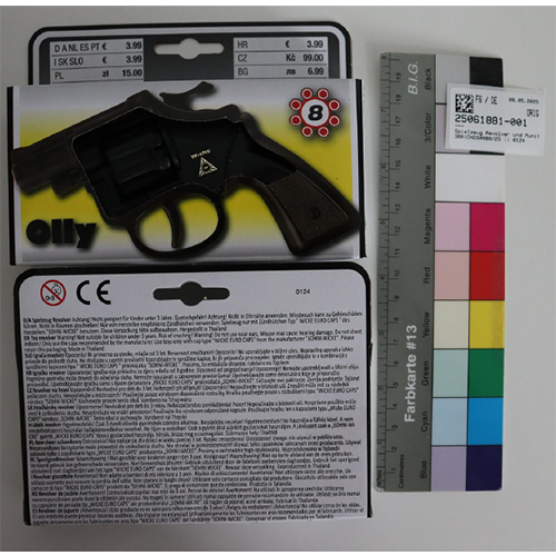Imagen oficial de Toy revolver ; sohni-wicke ; 8-Schuss Spielzeug-Pistole "Olly" publicada por OECD