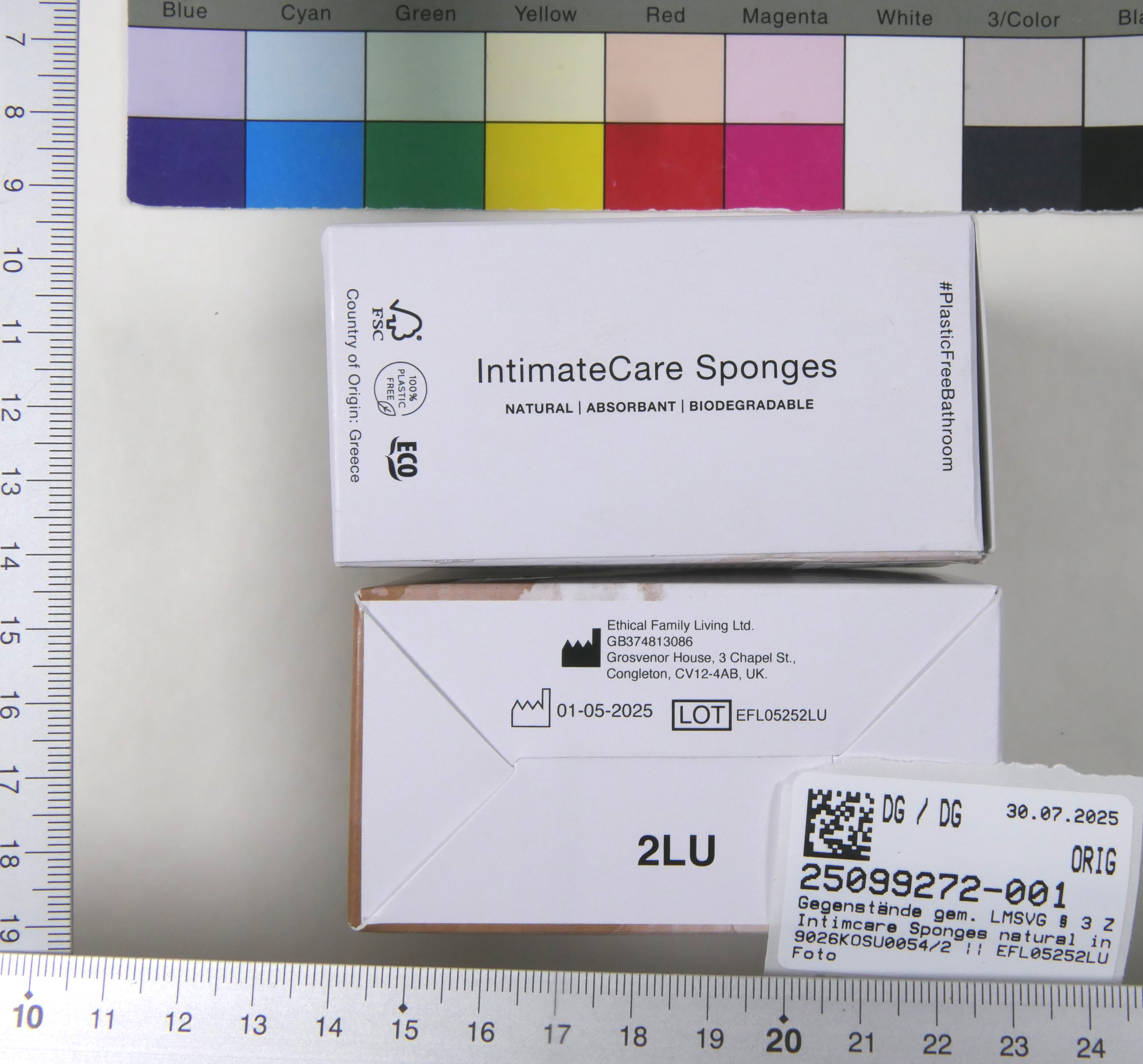 Imagen oficial de Sponges for intimate care ; natural intimacy ; Intimcare Sponges publicada por OECD 3
