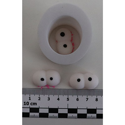 Imagen oficial de Squeeze toy ; Unknown ; Kneten und Entspannen Spielzeug "Rainbow Caterpillar" publicada por OECD 3