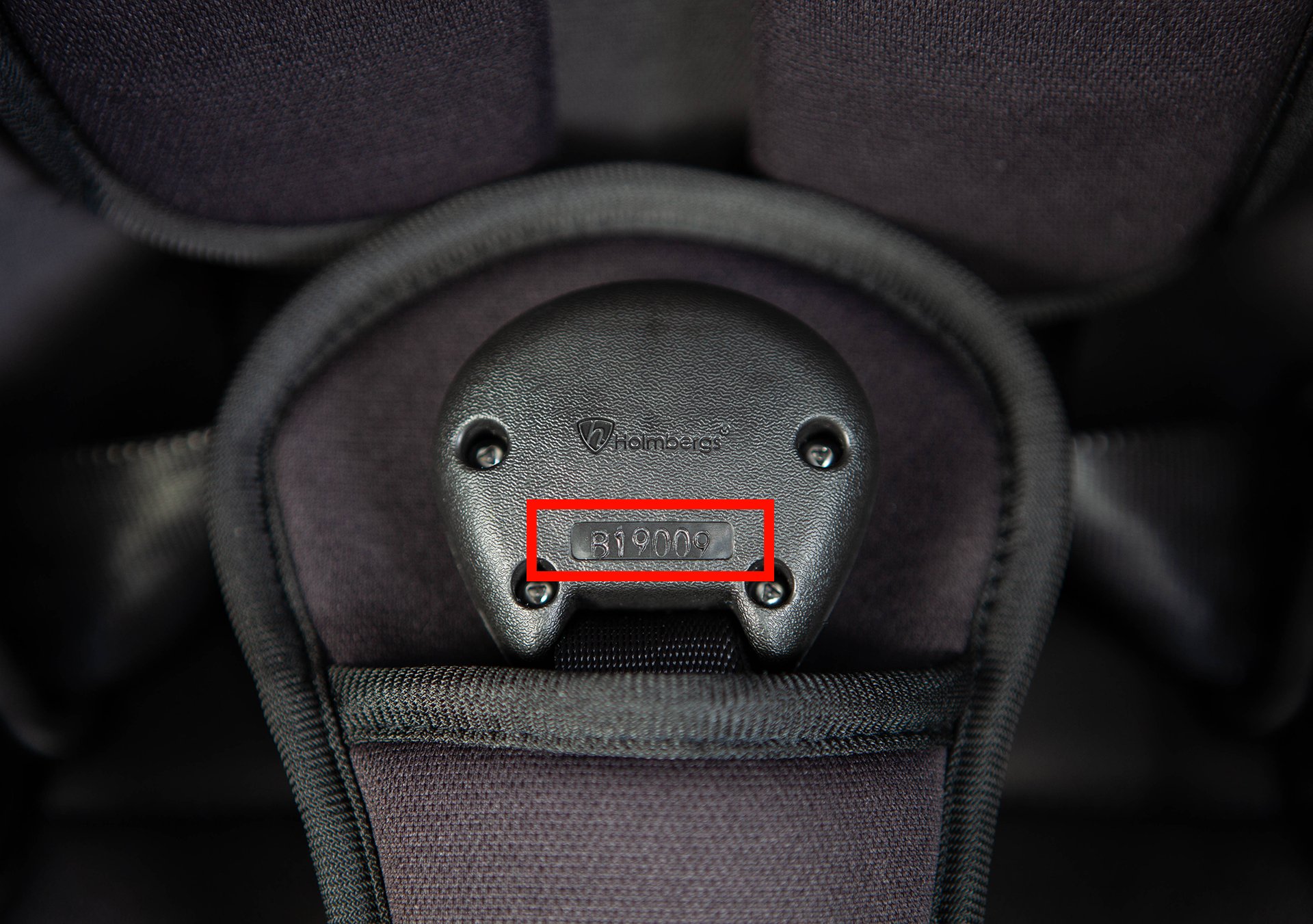 Imagen oficial de Holmbergs Buckles fitted to InfaSecure Car Seats publicada por OECD 2