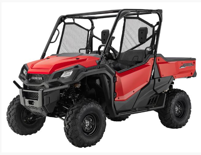 Imagen oficial de Honda SXS1000M3L, SXS1000M3P and XS1000S2R Side by Side Vehicles MY2019-2020 publicada por OECD 2