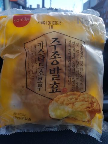 Imagen oficial de Castard Soboro Bread 130g publicada por OECD