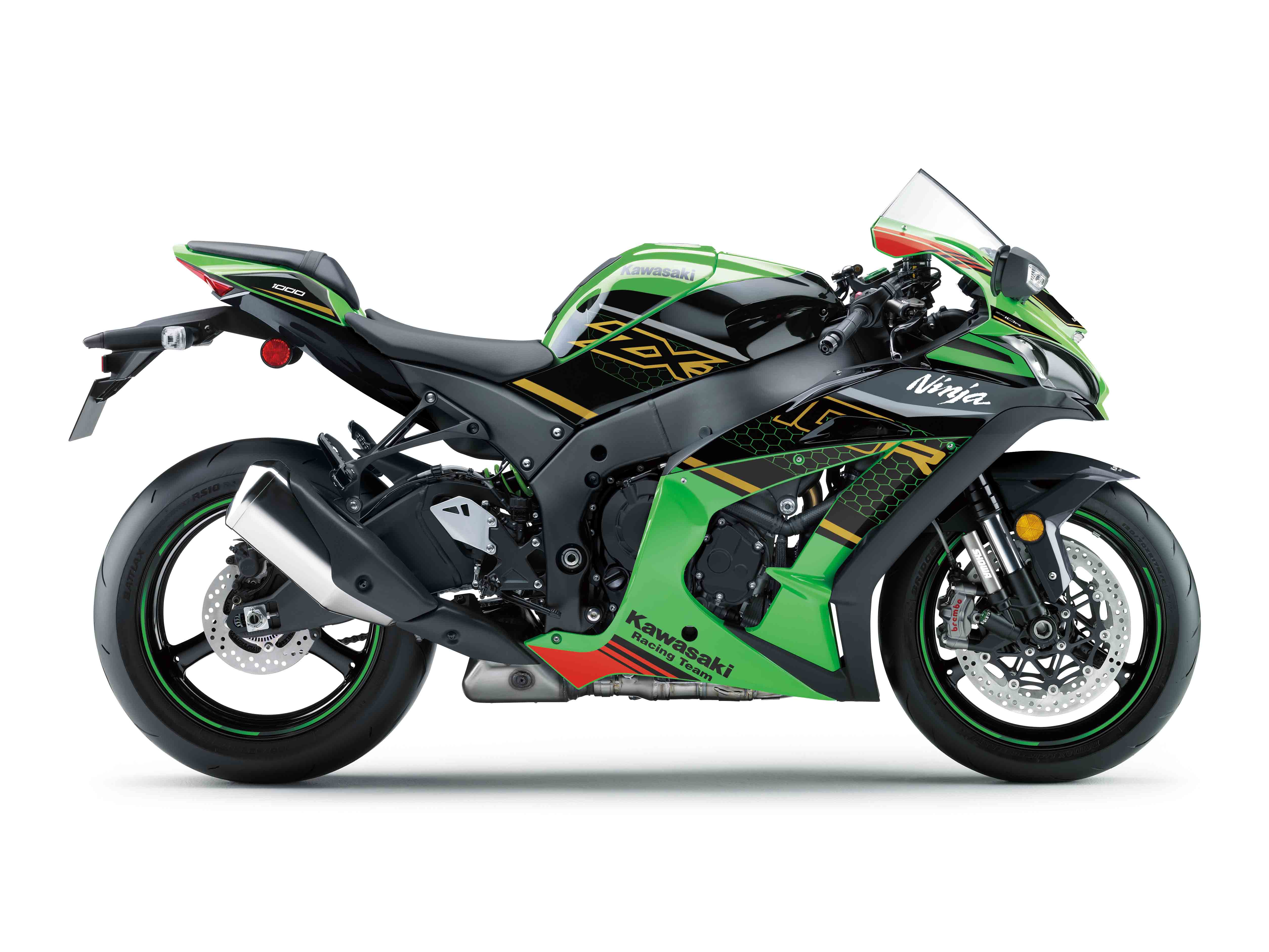 Imagen oficial de Ninja ZX-10R, ZX-10RR and ZX-10R SE Motorcycles MY2019-2020 publicada por OECD 2