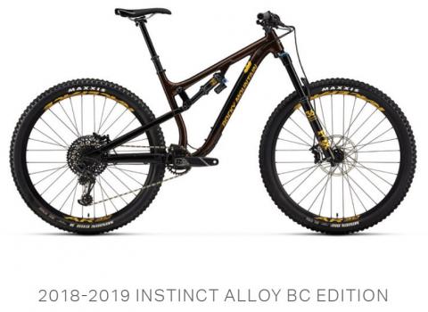 Imagen oficial de Rocky Mountain Instinct, Instinct BC and Pipeline Bicycles MY2018-2020 publicada por OECD