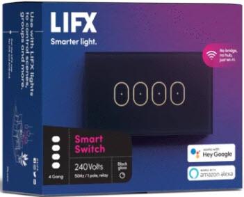 Imagen oficial de LIFX Switch Models LFSWWHT4FAU and LFSWBLKT4FAU publicada por OECD 3