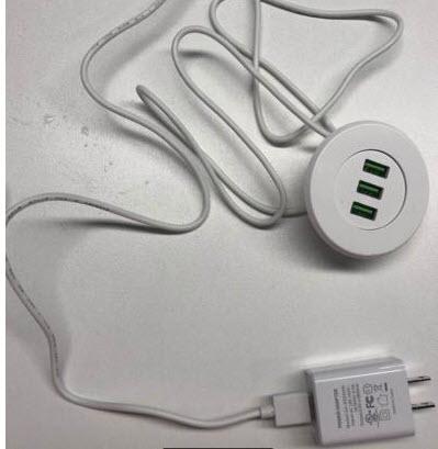 Imagen oficial de USB Charger Adapter for Zinus Suzanne Bed publicada por OECD