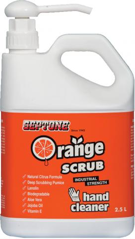 Imagen oficial de Septone Orange Scrub 2.5L publicada por OECD