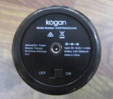 Imagen oficial de Kogan Muscle Therapy Brushless Massage Gun publicada por OECD 2
