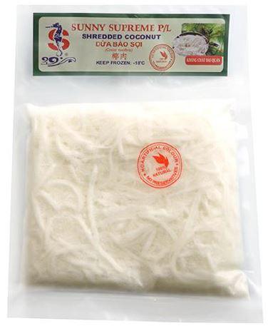 Imagen oficial de Sunny Supreme Frozen Shredded Coconut 200g publicada por OECD