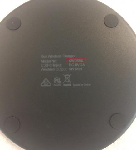Imagen oficial de Keji Wireless Charging Pad publicada por OECD 3