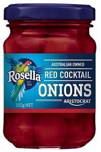 Imagen oficial de Rosella Red Cocktail Onions 150g publicada por OECD