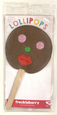 Imagen oficial de 'Kiss Me Lollipop' - Chocolate Lollipop 30g publicada por OECD
