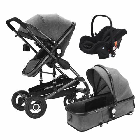 Imagen oficial de Baby Pram - 3 in 1 Pram Bassinet with Push Chair Set and Baby Pram - 3 in 1 Bassinet + Pram Set publicada por OECD