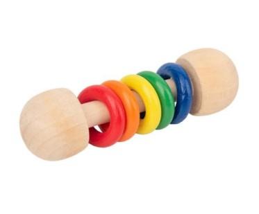 Imagen oficial de Wooden Baby Rattle publicada por OECD 2