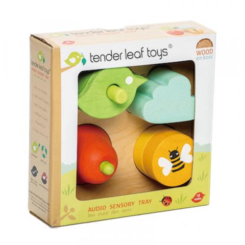 Imagen oficial de Tender Leaf Toys Audio Sensory Tray publicada por OECD