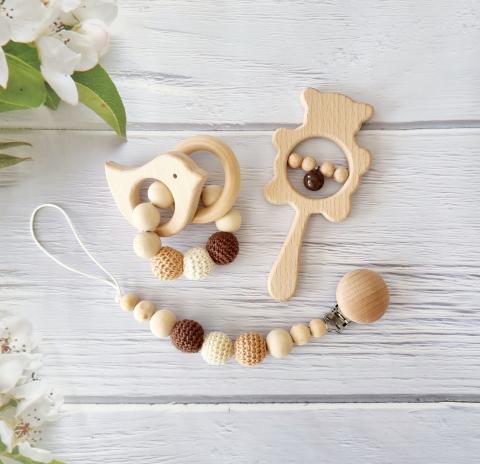 Imagen oficial de Wooden Rattle Gift Set publicada por OECD 3