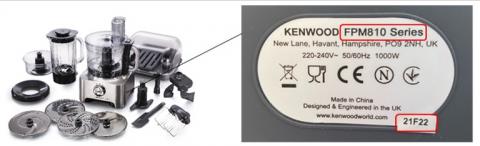 Imagen oficial de Julienne disc for Kenwood food processor models FPM810 and FPM800 publicada por OECD 2