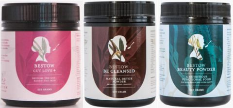 Imagen oficial de Bestow Gut Love +, Be Cleansed and Beauty Powder publicada por OECD