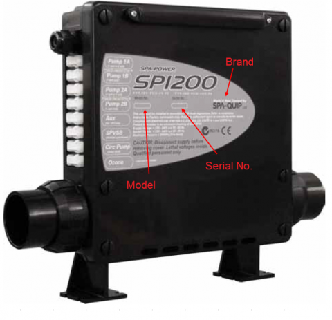 Imagen oficial de Spa Quip 800 and 1200 Spa Controllers publicada por OECD 2