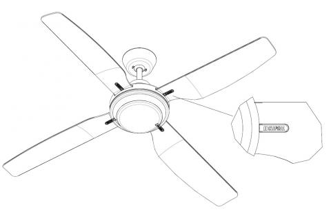 Imagen oficial de Clipsal Caloundra Sweep Ceiling Fan publicada por OECD 3