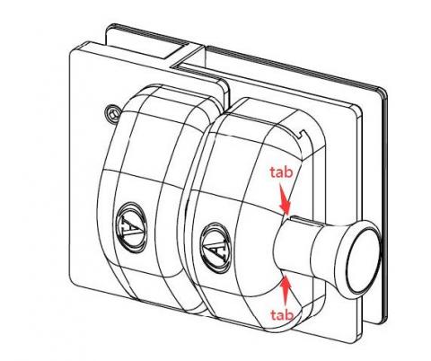 Imagen oficial de Glass Pool Fence Latch publicada por OECD 2