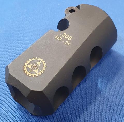 Imagen oficial de Muzzle Brake 308WIN, 5/8 inch UNEF and Muzzle Brake 6.5CM, 5/8 inch UNEF for LA102 CrossOver and LA105 Woomera Rifles publicada por OECD
