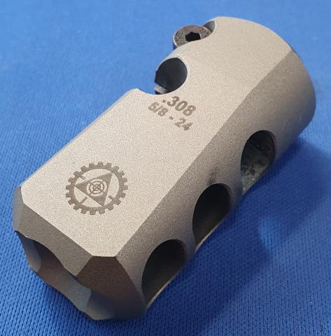 Imagen oficial de Muzzle Brake 308WIN, 5/8 inch UNEF and Muzzle Brake 6.5CM, 5/8 inch UNEF for LA102 CrossOver and LA105 Woomera Rifles publicada por OECD 3