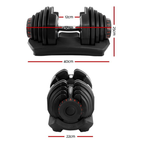 Imagen oficial de Adjustable Dumbbell Set publicada por OECD 2