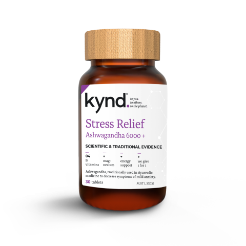 Imagen oficial de Kynd Stress Relief Tablets 30's publicada por OECD