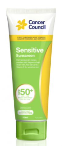 Imagen oficial de Cancer Council Sensitive Sunscreen SPF 50+ publicada por OECD