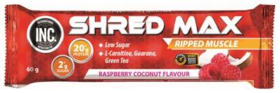 Imagen oficial de INC Shred Max Raspberry Coconut Flavour 60g publicada por OECD