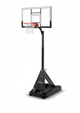 Imagen oficial de Spalding Momentous Ez Assembly Acrylic Portable Basketball Hoop System publicada por OECD