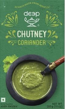 Imagen oficial de Deep Coriander Chutney 283g publicada por OECD