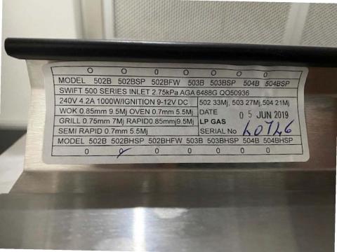 Imagen oficial de 500 Series Cooker/Grill and Cooktops for Caravans and Motorhomes publicada por OECD 3
