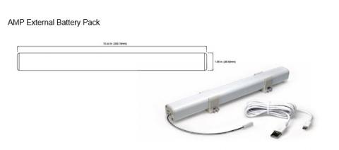 Imagen oficial de AMP External Battery Pack for Whisper Cellular Shades publicada por OECD