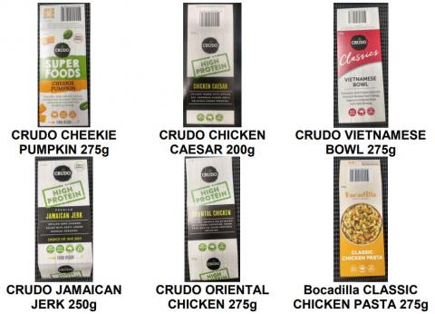 Imagen oficial de Raw Nation Wholefoods Pty Ltd - CRUDO and Bocadilla Ready to Eat Meals 200g, 250g and 275g publicada por OECD