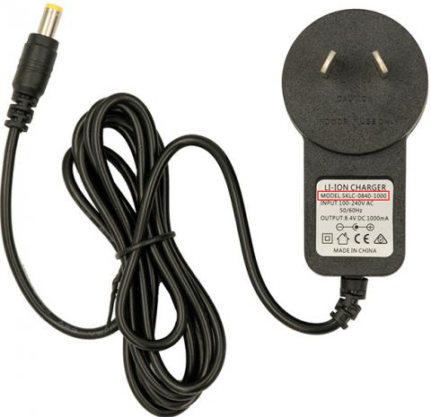 Imagen oficial de Battery Charger for Cleanskin Duo 2200 Lumen bicycle light publicada por OECD