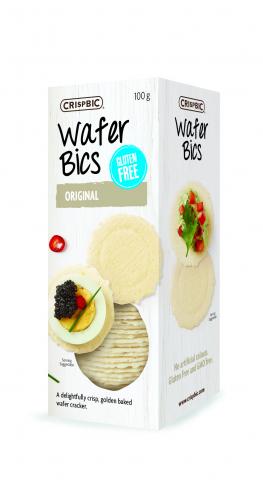 Imagen oficial de Crispbic Wafer Bics Original Gluten Free 100g publicada por OECD