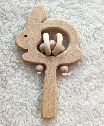 Imagen oficial de Personalised Wooden Rattle publicada por OECD
