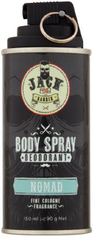 Imagen oficial de Jack The Barber - Jack The Barber Body Spray 150ml/90g range - Rogue, Nomad and Rebel publicada por OECD 2