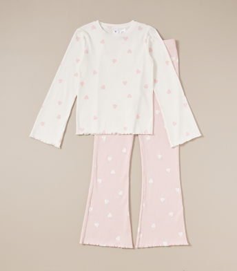 Imagen oficial de Bunny Cotton Rib Pyjama Set, Rib Heart Cotton Pyjama Set, Disney Bambi Cotton Rib Pyjama Set publicada por OECD 2