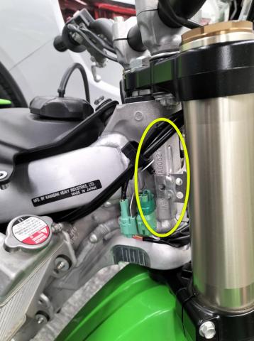 Imagen oficial de Kawasaki motorcycle models KX252CNFNN/DNFNN and KX450JNFNN/KNFNN (Manufactured in 2022) publicada por OECD 3
