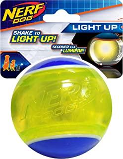 Imagen oficial de NERF DOG 3.25in LED Blaze Tennis Ball - Blue/Green and NERF DOG 3.5in LED Bash Ball - Blue/Orange publicada por OECD 2